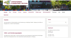 Desktop Screenshot of gs-alzenau.de